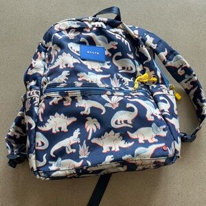 STATE bags Kane kids backpack navy Dino